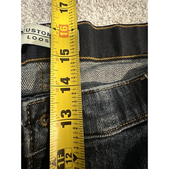 Lee Premium Select Men’s Jeans 42x31 Custom Waist Loose Fit Dark Wash - Picture 7 of 9